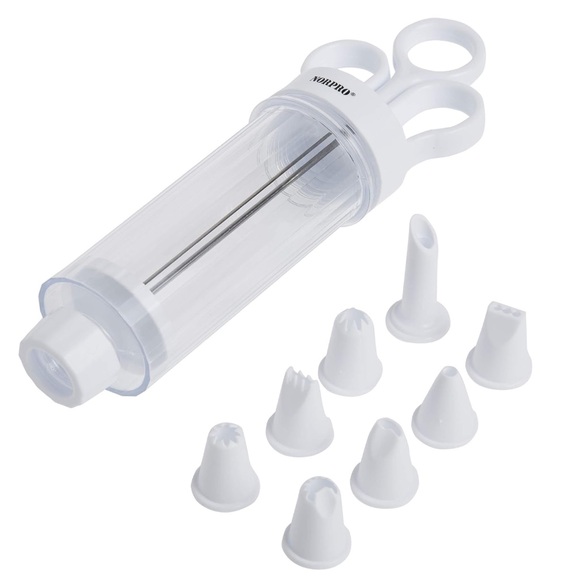 Norpro 3566 9-Piece Cupcake Injector Decorating Set - Picture 3 of 8